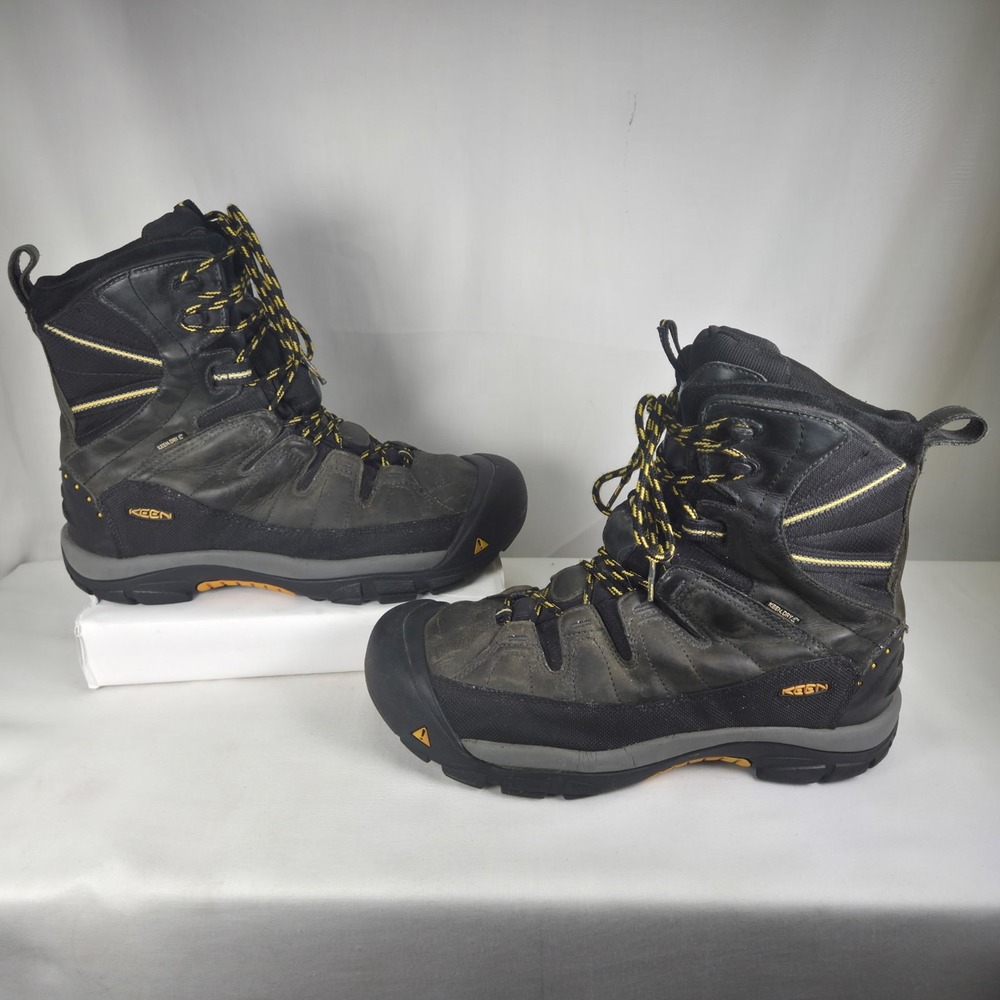 Keen Summit County 450g Insulated Toe Warm Boots Mens 11.5 Dark Gray Waterproof